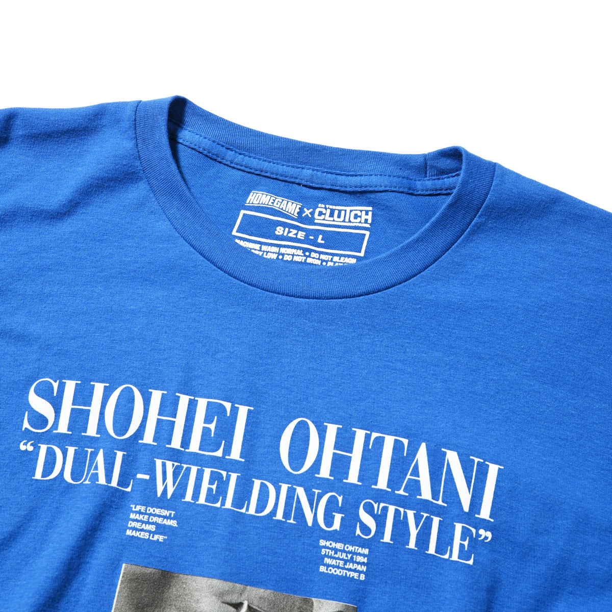 大谷翔平 Shohei Ohtani - OHTANI TEE #2 Tシャツ WHITE,BLUE【HG240117】