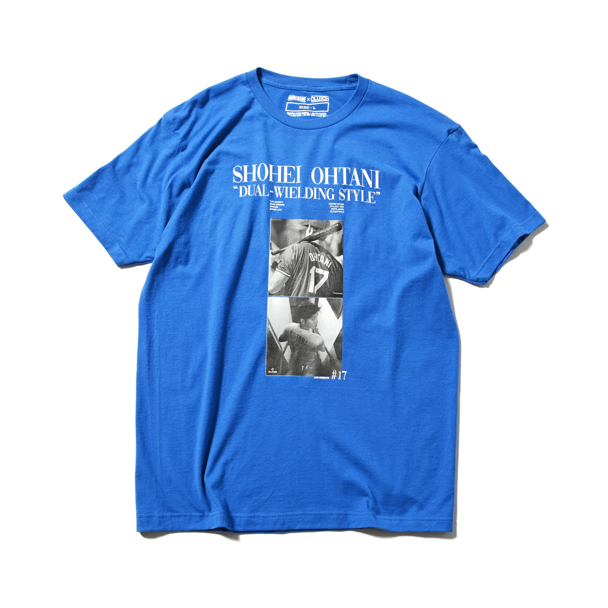 大谷翔平 Shohei Ohtani - OHTANI TEE #2 Tシャツ WHITE,BLUE【HG240117】