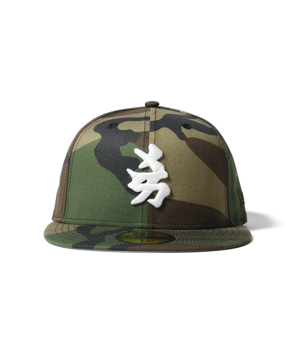NEW ERA - NEW YORK YANKEES CO KANJI 59FIFTY WOODLAND CAMO 【71092295】