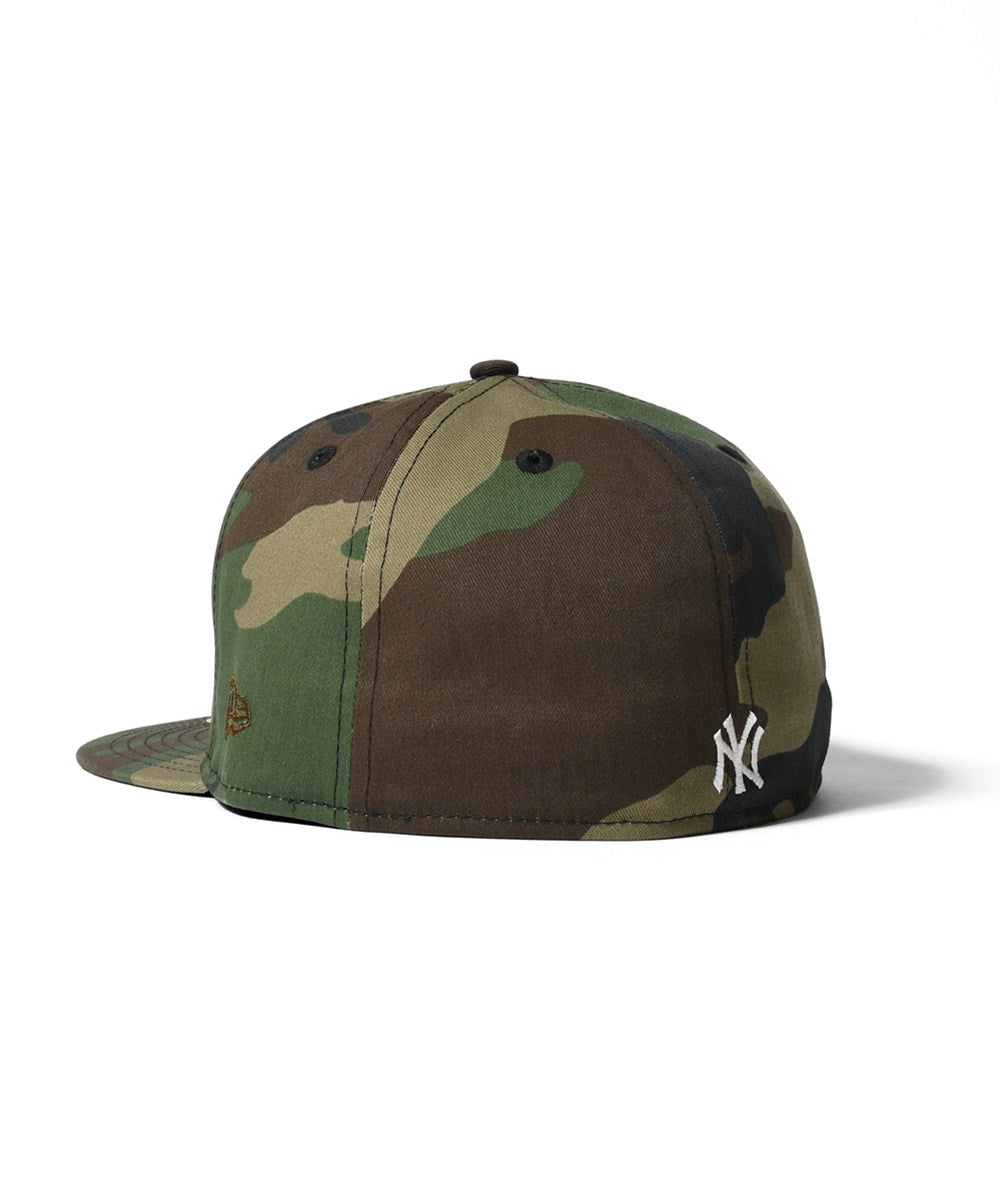NEW ERA - NEW YORK YANKEES CO KANJI 59FIFTY WOODLAND CAMO 【71092295】