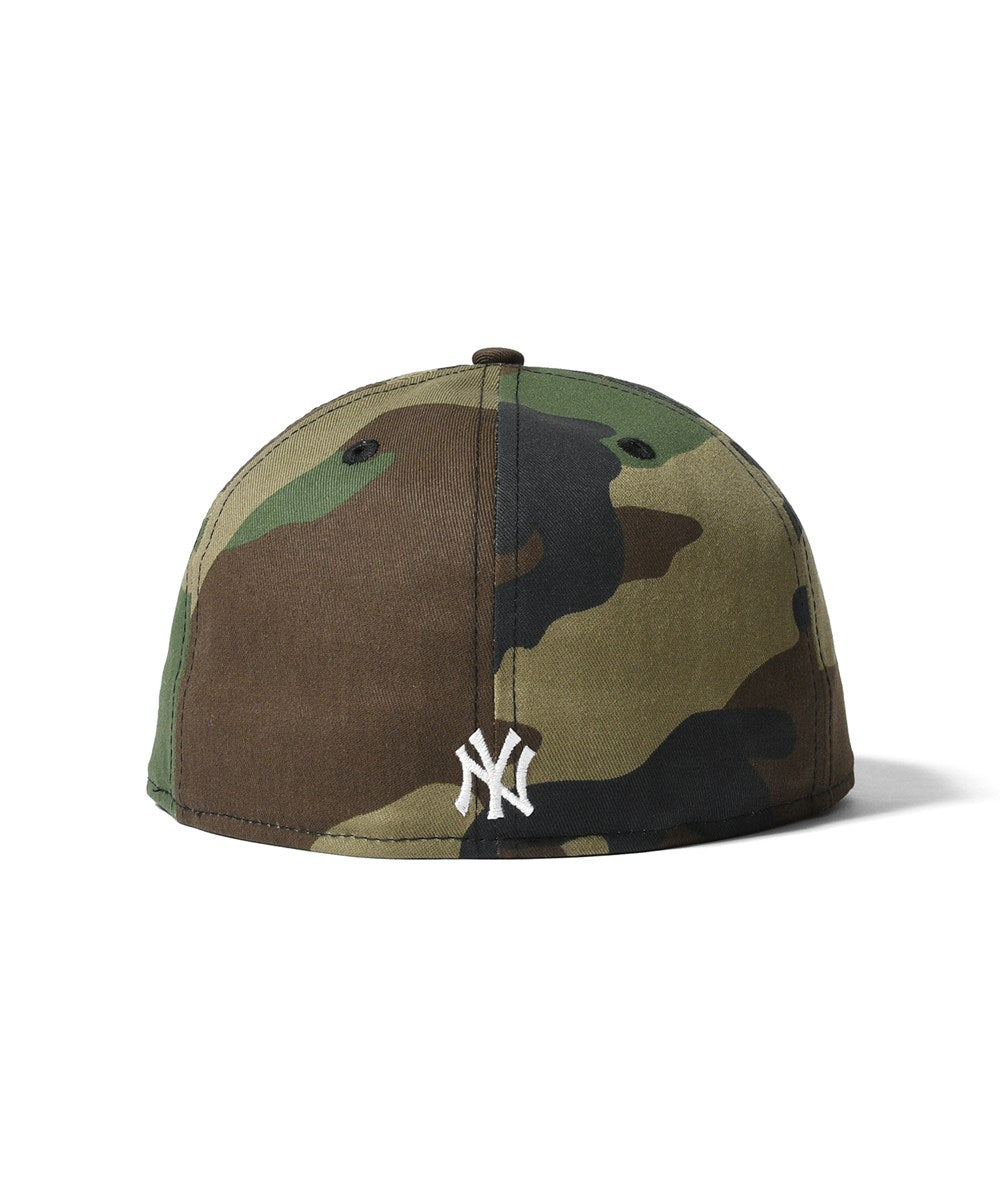 NEW ERA - NEW YORK YANKEES CO KANJI 59FIFTY WOODLAND CAMO 【71092295】