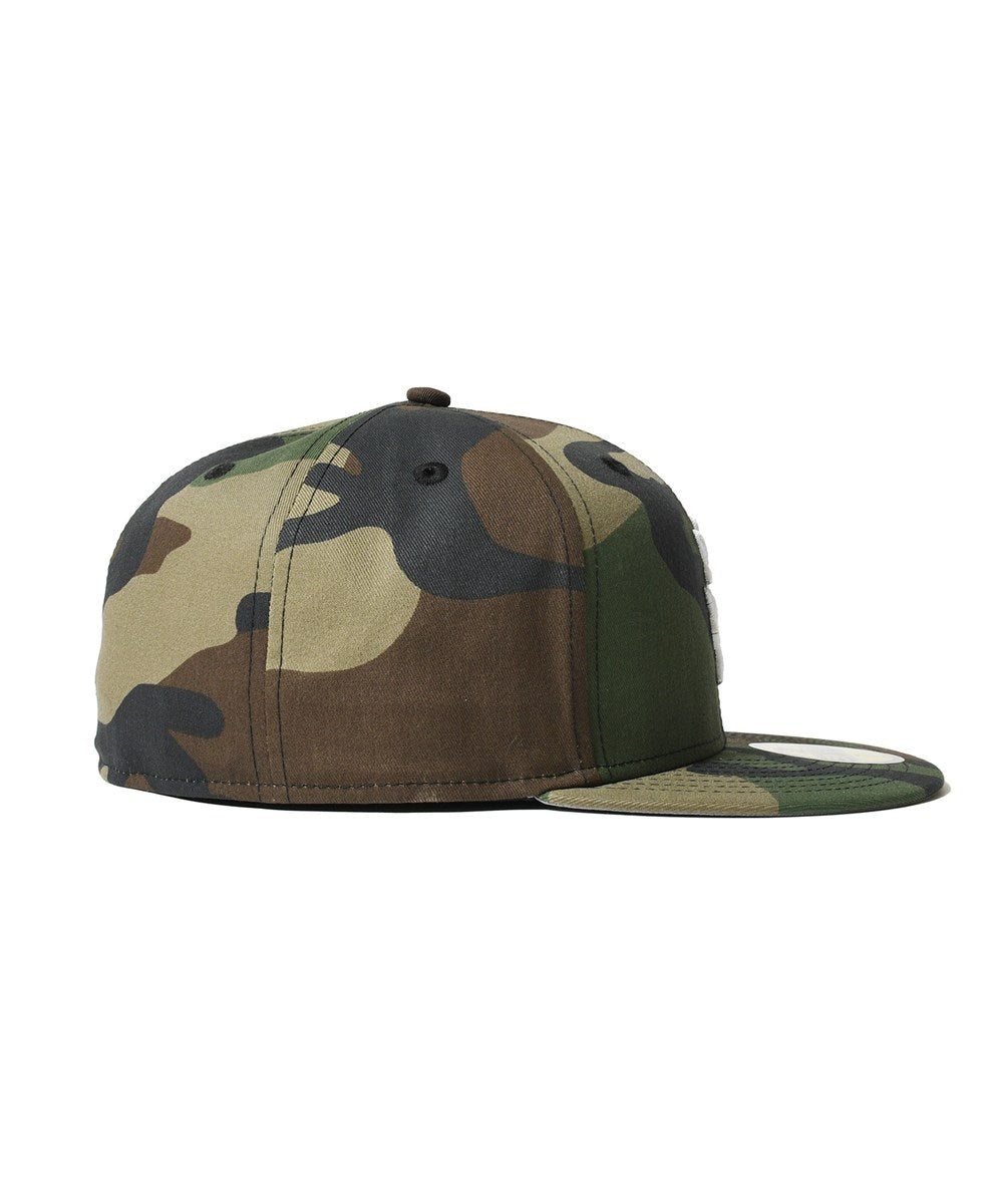 NEW ERA - NEW YORK YANKEES CO KANJI 59FIFTY WOODLAND CAMO 【71092295】