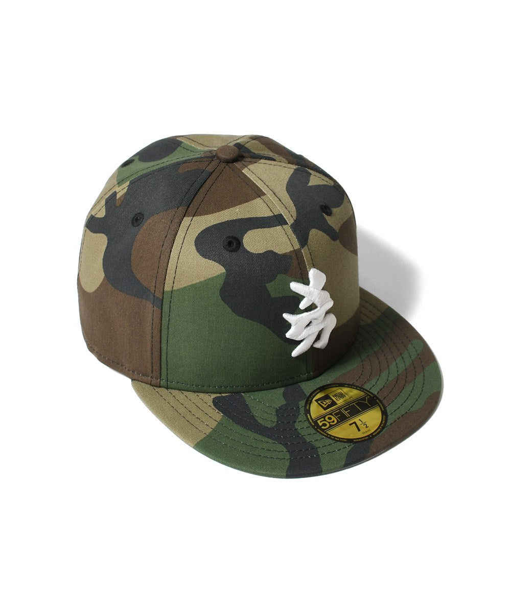NEW ERA - NEW YORK YANKEES CO KANJI 59FIFTY WOODLAND CAMO 【71092295】