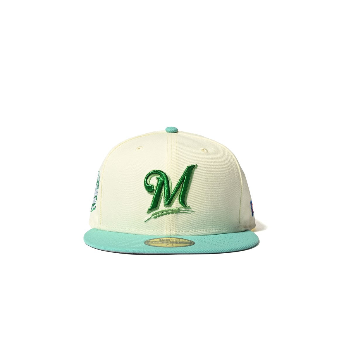 NEW ERA MILWAUKEE BREWERS - 59FIFTY CO 2002 ASG  CHROME/MINT 【70895698】