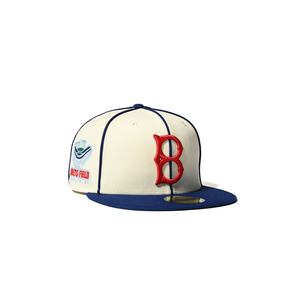 NEW ERA BROOKLYN DODGERS - 59FIFTY CO EBBETS FIELD CHROME/BLUE HB PACK 【70894917】