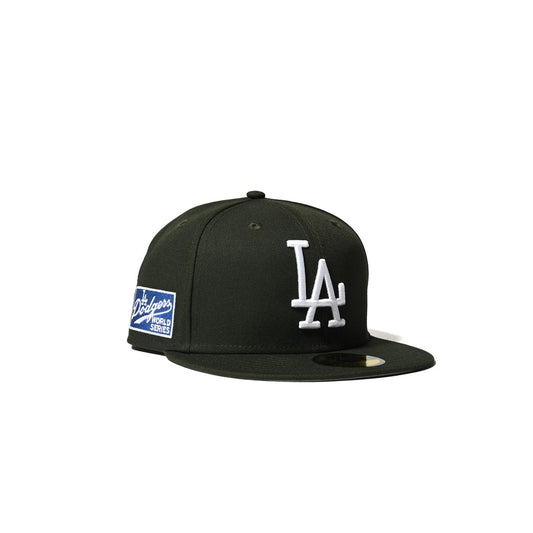 NEW ERA LOS ANGELES DODGERS - 59FIFTY CO 1965 WS DARK SEAWEED シーウィード【70895759】