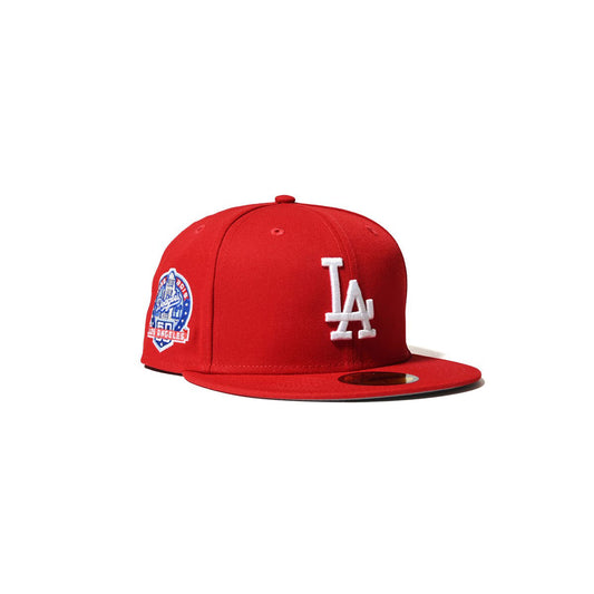 NEW ERA LOS ANGELES DODGERS - 59FIFTY CO 60TH ANV SCARLET スカーレット【70895758】