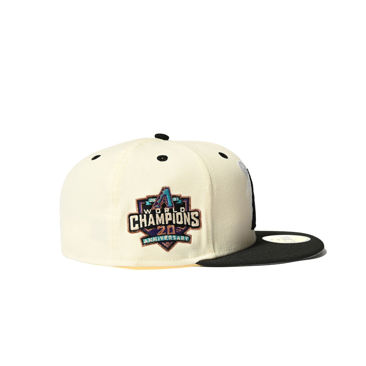 NEW ERA - 59FIFTY ARIZONA DIAMONDBACKS CO 20TH ANV CHROME/BLACK【70894904】