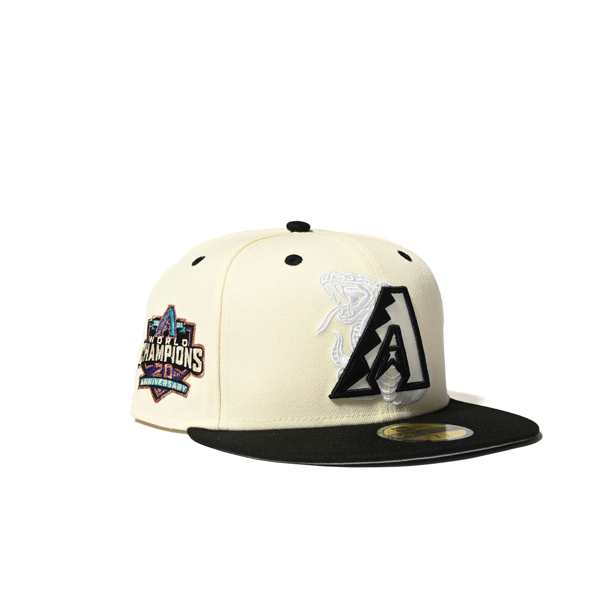 NEW ERA - 59FIFTY ARIZONA DIAMONDBACKS CO 20TH ANV CHROME/BLACK【70894904】