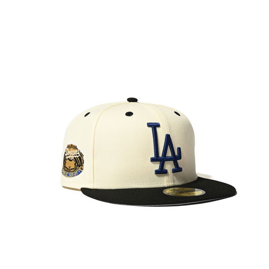 NEW ERA - 59FIFTY LOS ANGELES DODGERS CO1963 WS CHROME/BLACK【70894901】