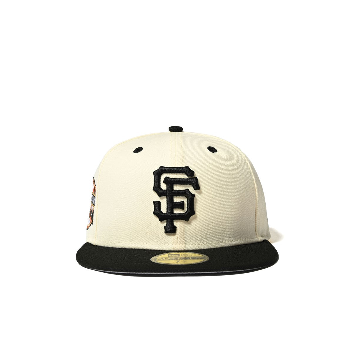 NEW ERA - 59FIFTY SAN FRANCISCO GIANTS CO 2000 INAUGURAL YEAR CHROME/BLACK【70894903】