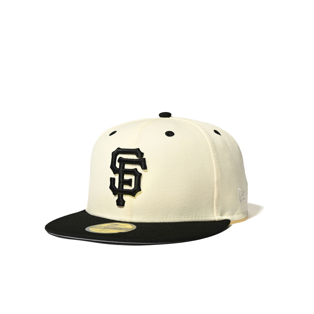 NEW ERA - 59FIFTY SAN FRANCISCO GIANTS CO 2000 INAUGURAL YEAR CHROME/BLACK【70894903】