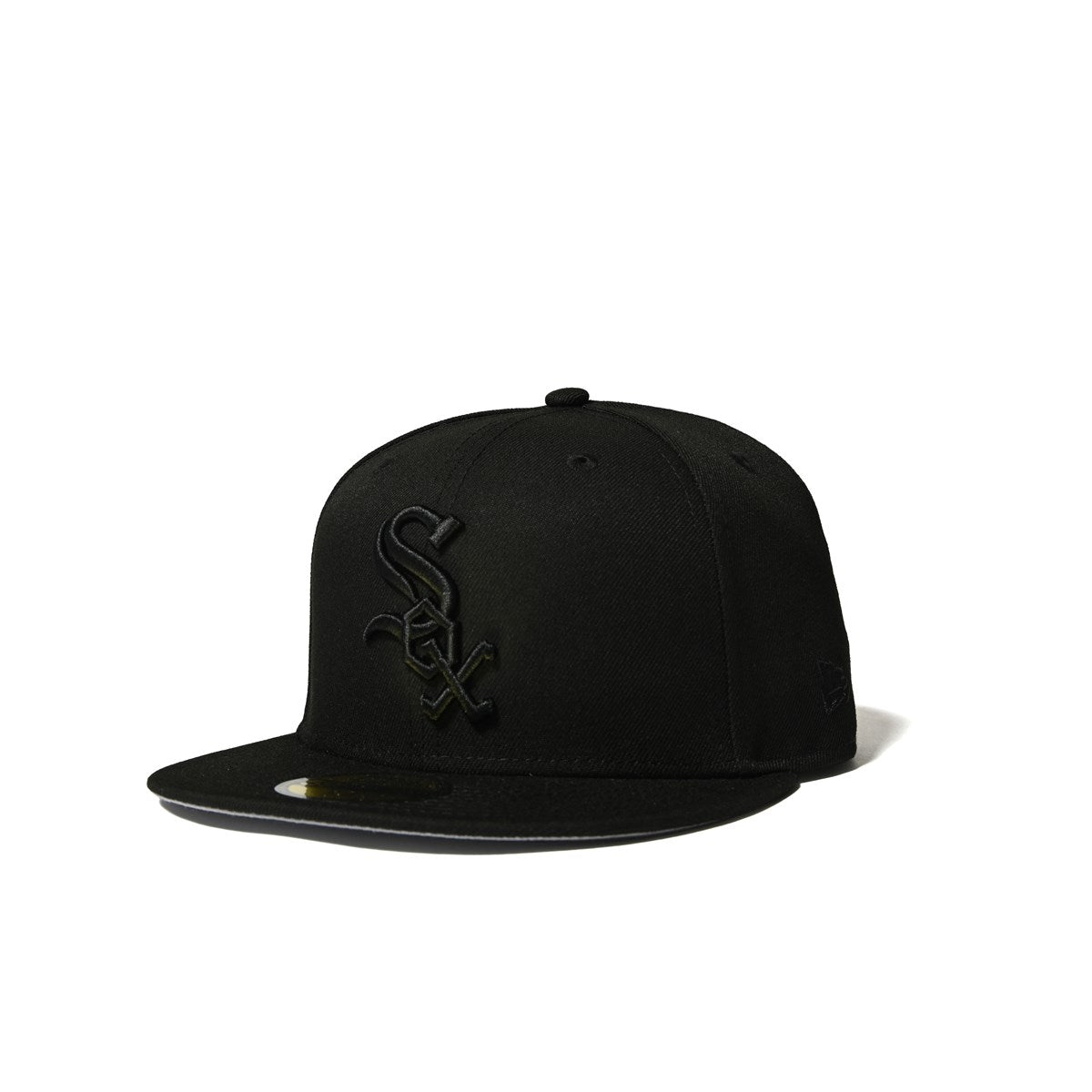 NEW ERA CHICAGO WHITE SOX - 59FIFTY CO COMISKEYPARK BLACK/UVGRY BLKOUT PACK 【70894894】