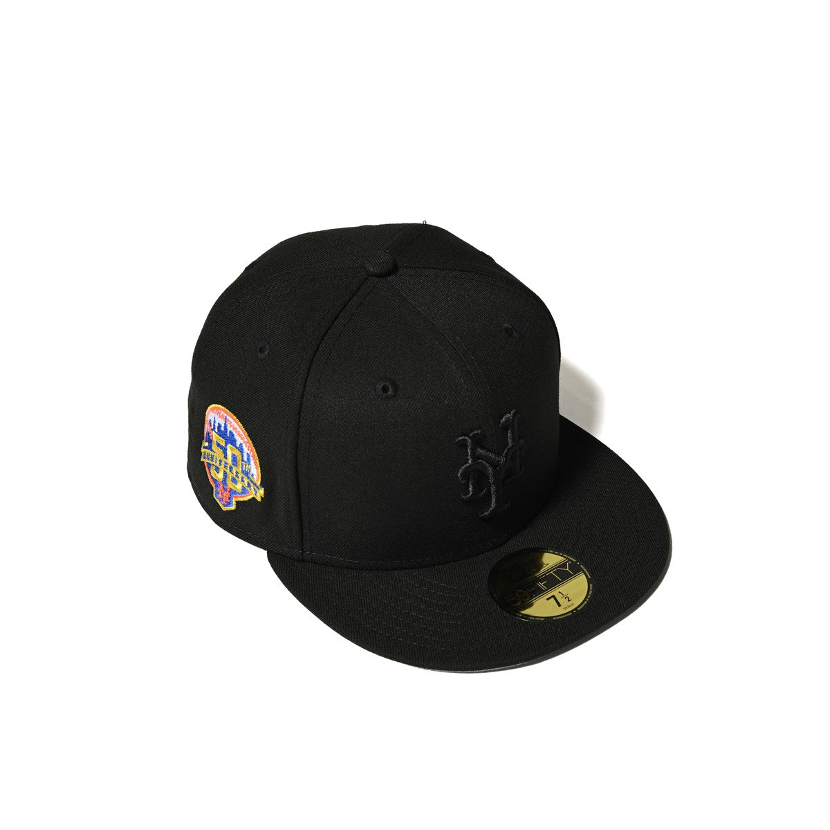 NEW ERA NEW YORK METS - 59FIFTY CO 50TH ANV BLACK/UVGRY BLKOUT PACK 【70894878】