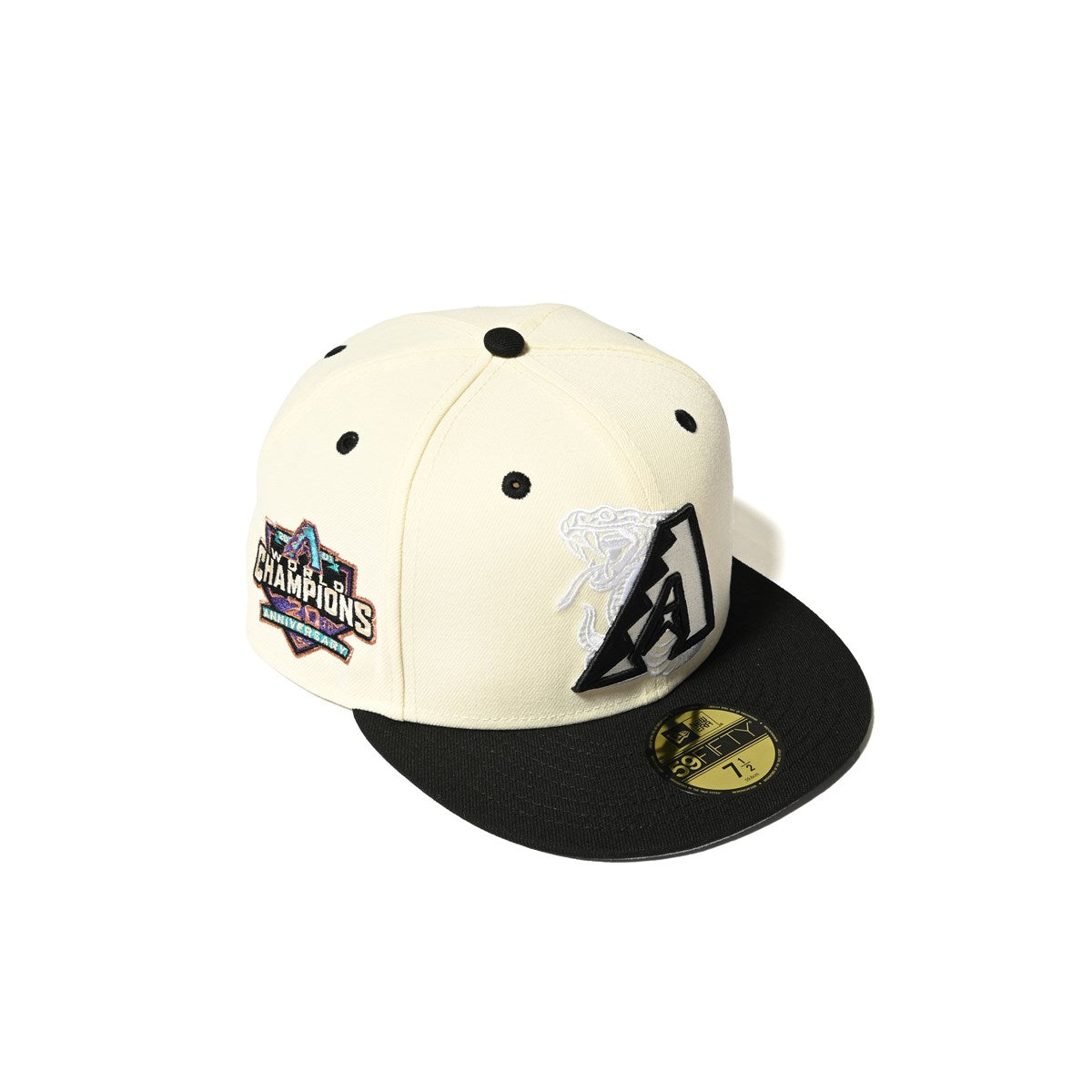 NEW ERA - 59FIFTY ARIZONA DIAMONDBACKS CO 20TH ANV CHROME/BLACK【70894904】