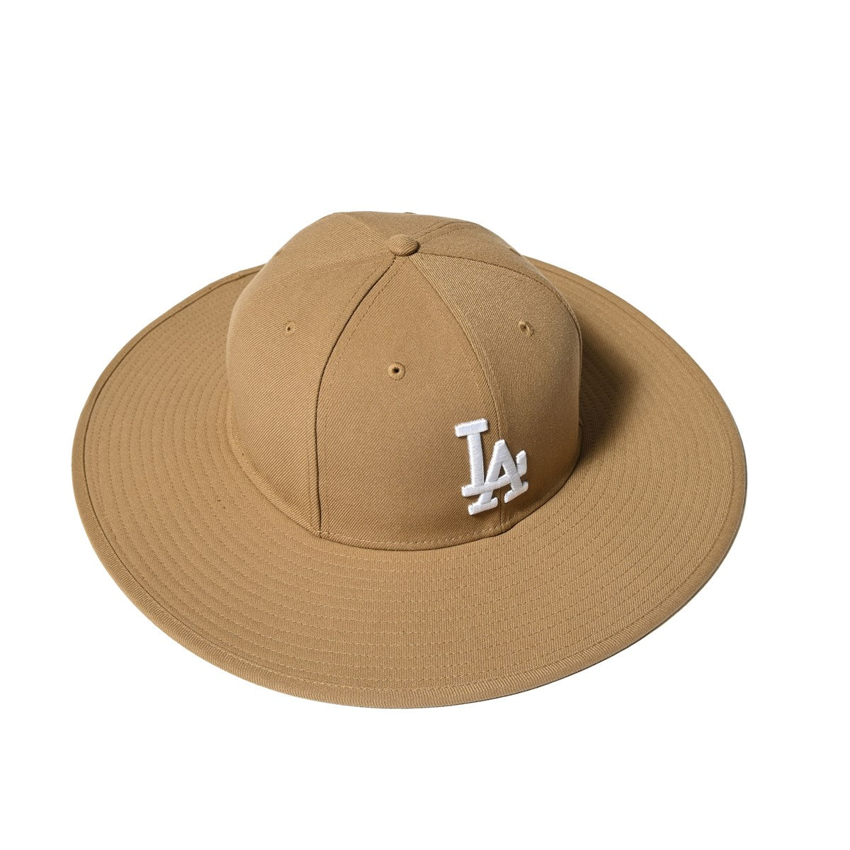 NEW ERA - LONG BRIM HAT LOS ANGELES DODGERS CO FITTED KHAKI 【14518213】