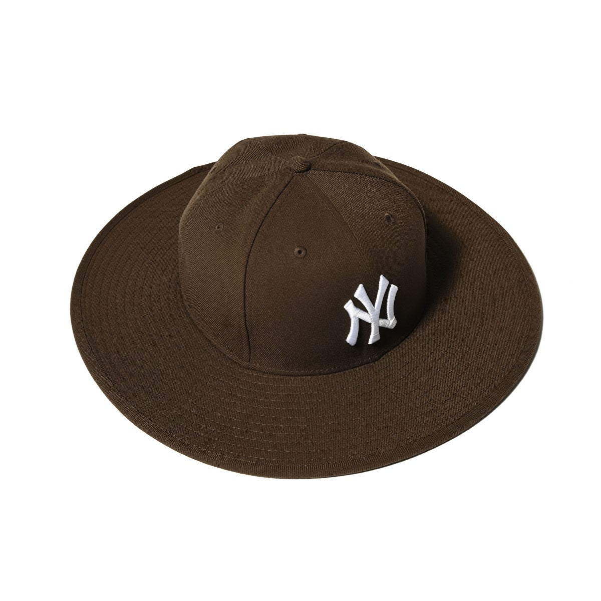 NEW ERA - LONG BRIM HAT NEW YORK YANKEES CO FITTED WALNUT【14518212】