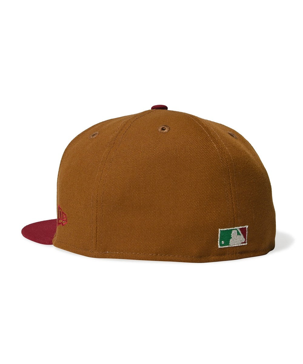 NEW ERA - COLORADO ROCKIES CO 1998 ASG 59FIFTY TOASTED PEANUT/CRDNL 【71021909】　