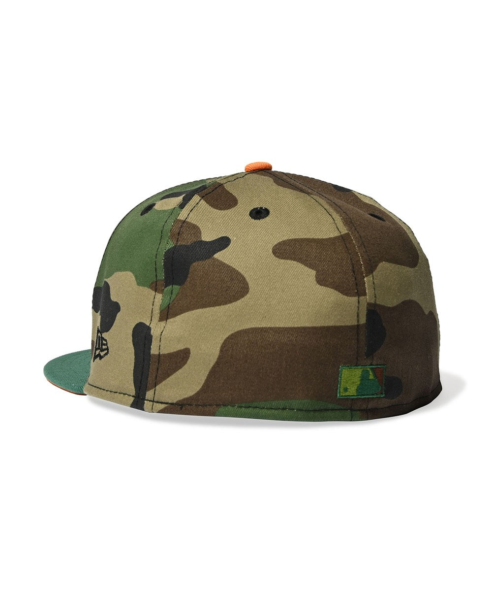 NEW ERA - BALTIMORE ORIOLES CO CAMDEN YARD 30TH 59FIFTY WD CAMO/EGRN【71021910】