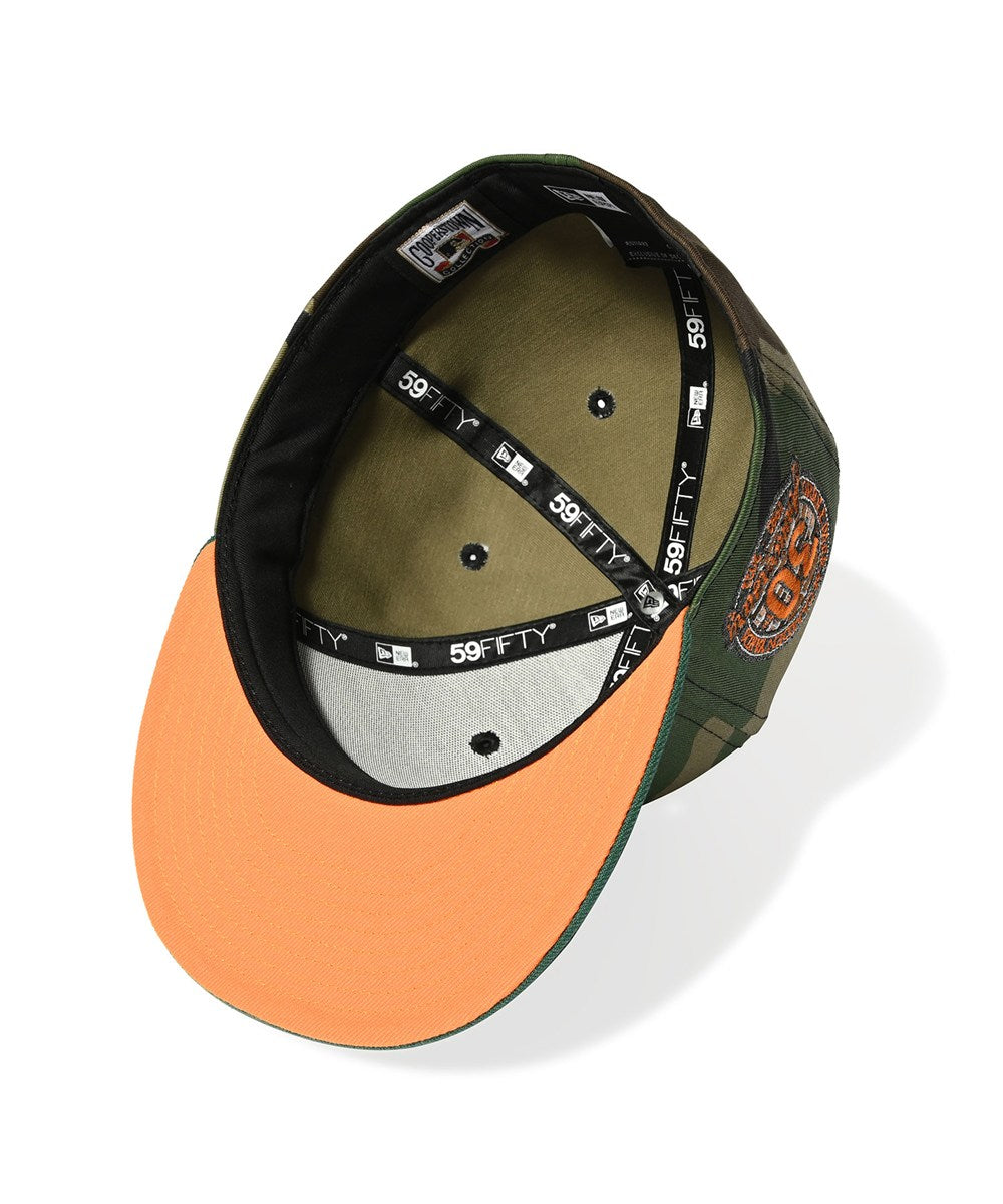 NEW ERA - BALTIMORE ORIOLES CO CAMDEN YARD 30TH 59FIFTY WD CAMO/EGRN【71021910】