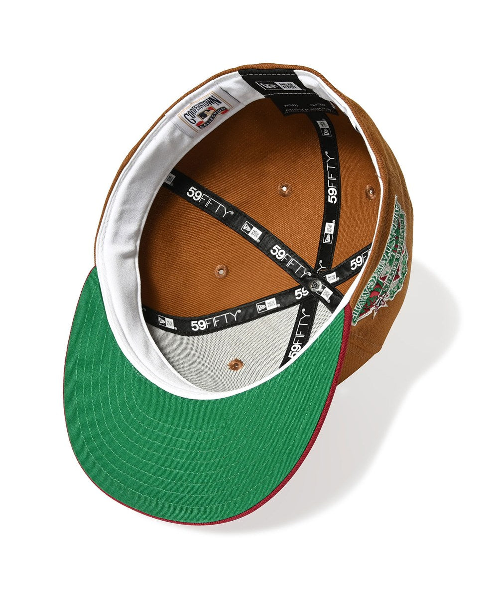 NEW ERA - COLORADO ROCKIES CO 1998 ASG 59FIFTY TOASTED PEANUT/CRDNL 【71021909】　