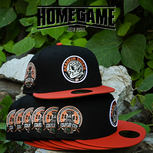 NEW ERA - Anaheim Ducks 59Fifty 2003 Stanley Cup Black/Orange
