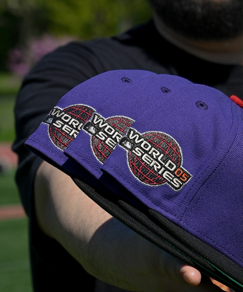 NEW ERA - Chicago White Sox 2005 World Series 59Fifty True Purple/Black