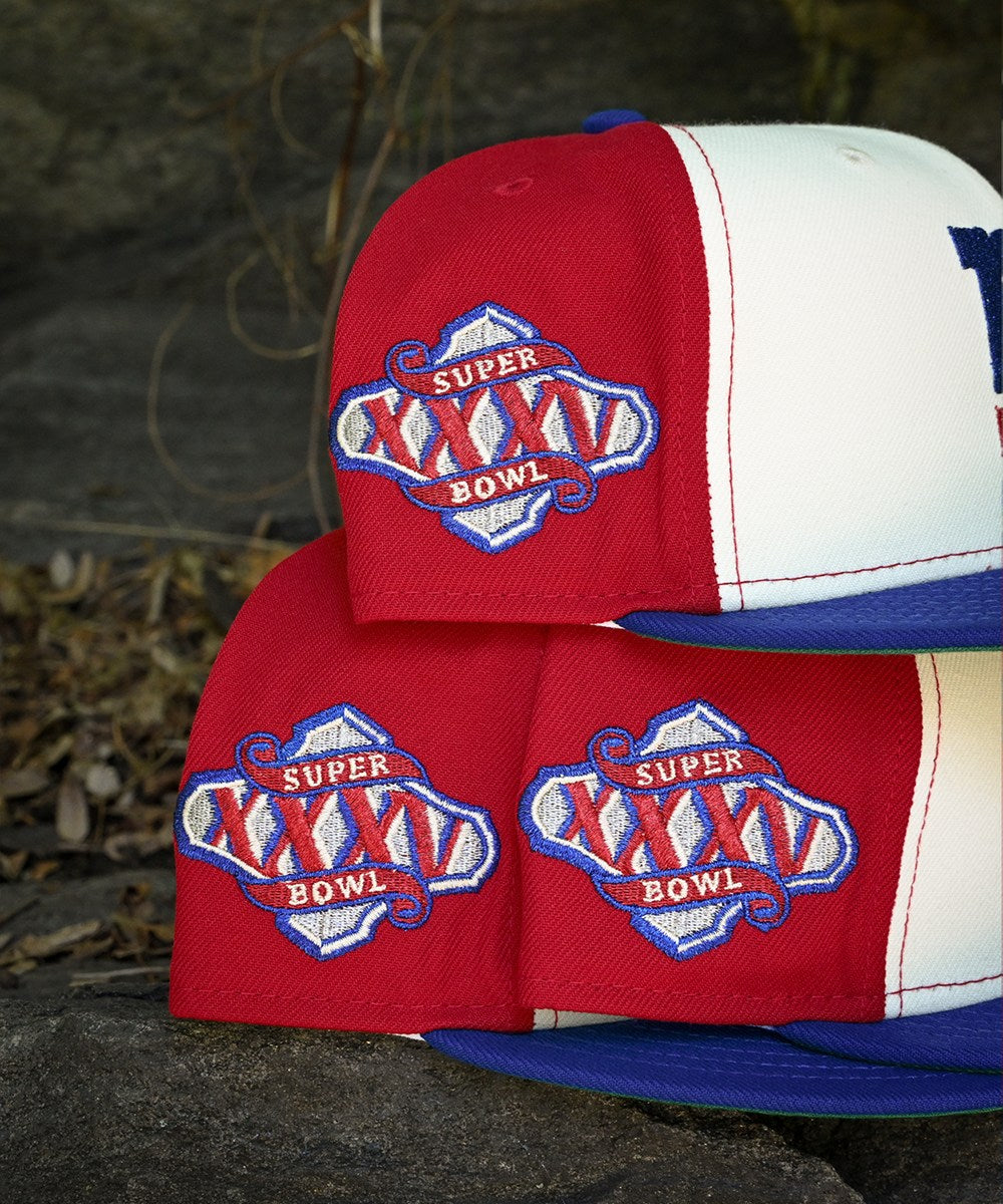 NEW ERA - New York Giants Super Bowl Chrome White/Front Door Red/Royal