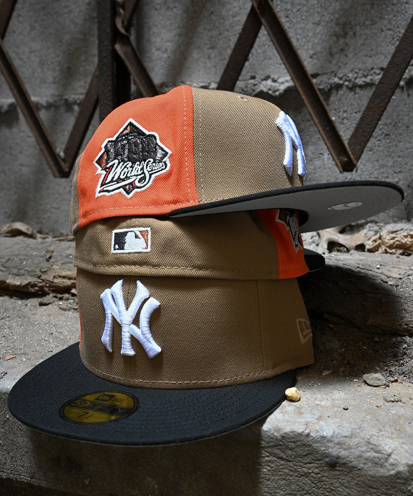 NEW ERA New York Yankees - 59Fifty 1999 World Series Camel/Orange/Black