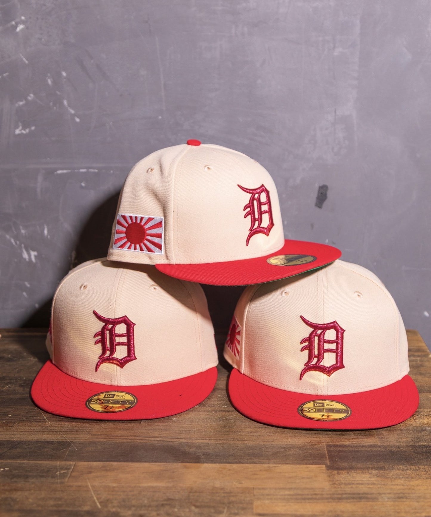 NEW ERA - Detroit Tigers Japan Vegas Gold/Front Door Red 59Fifty