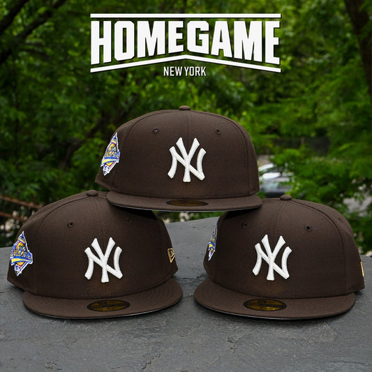 NEW ERA - New York Yankees NYCO WORLD SERIES 1996 59FIFTY WALNUTS