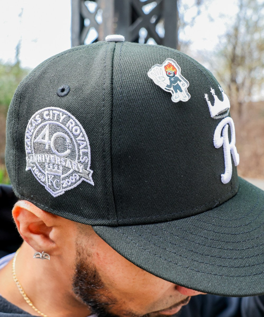 NEW ERA - Kansas City Royals 59Fifty 40th Anniversary Black