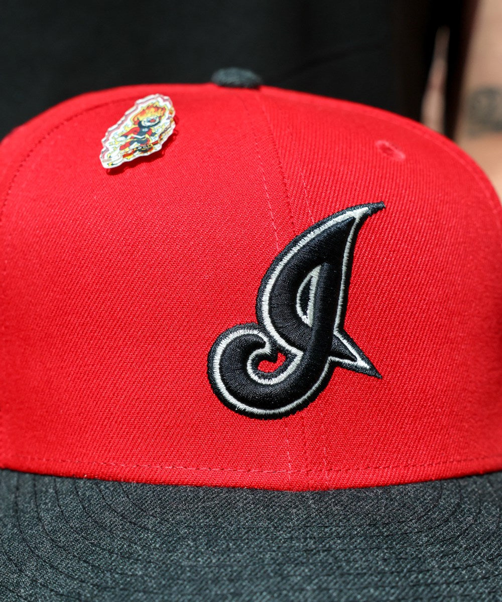 NEW ERA - Cleveland Indians 59Fifty American League Scarlet