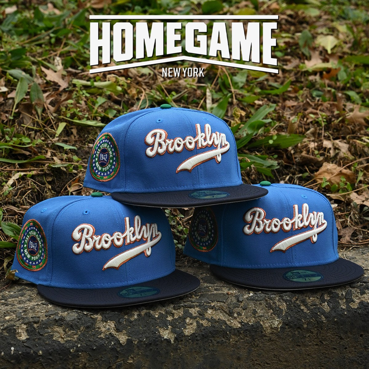 NEW ERA - Brooklyn Dodgers 59Fifty 1942 All Star Game Blue Reef/Navy