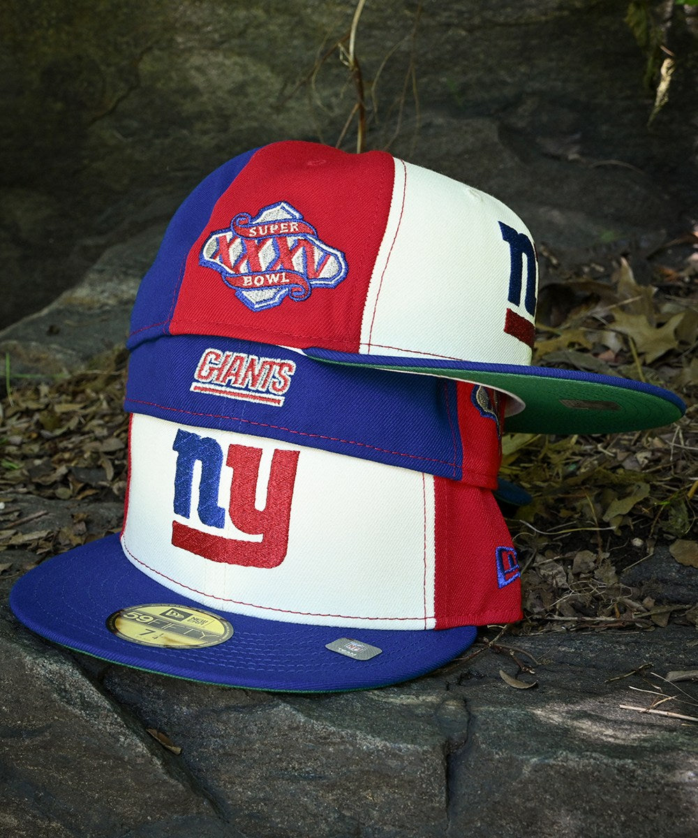 NEW ERA - New York Giants Super Bowl Chrome White/Front Door Red/Royal