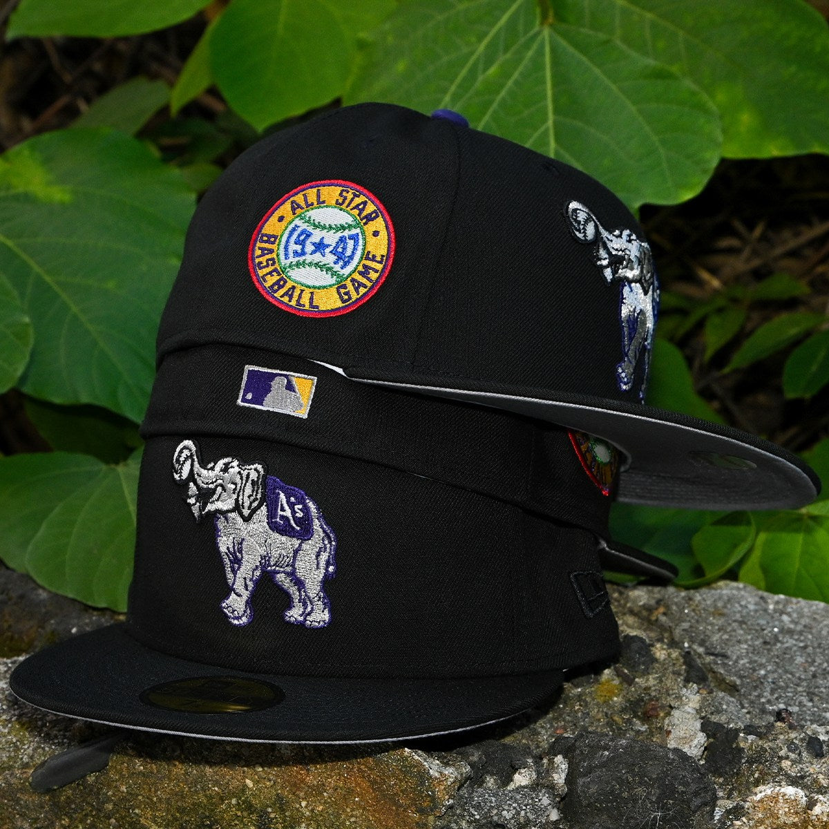 NEW ERA - Oakland Athletics CO 59Fifty 1947 All Star Game Black