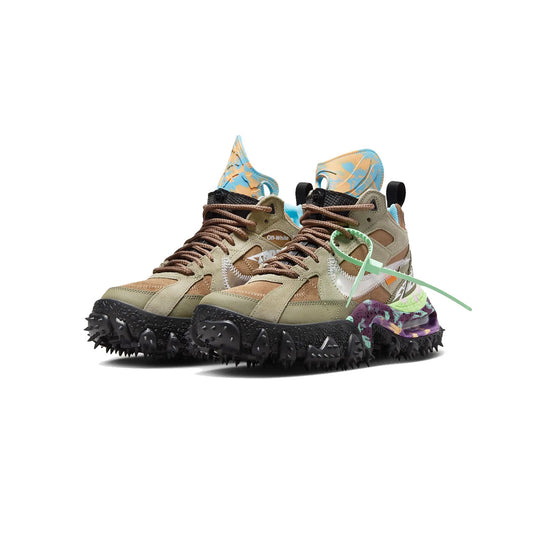 NIKE × OFF WHITE AIR TERRA FORMA ARCHAEO 棕色/透明黑色 Nike Air Terraforma × Off-White Archio 棕色/透明黑色 [DQ1615-200]