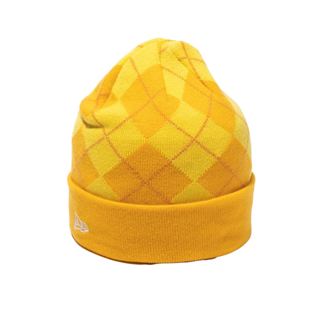 NEW ERA New York Yankees - ARGYLE KNIT YELLOW【13338434】