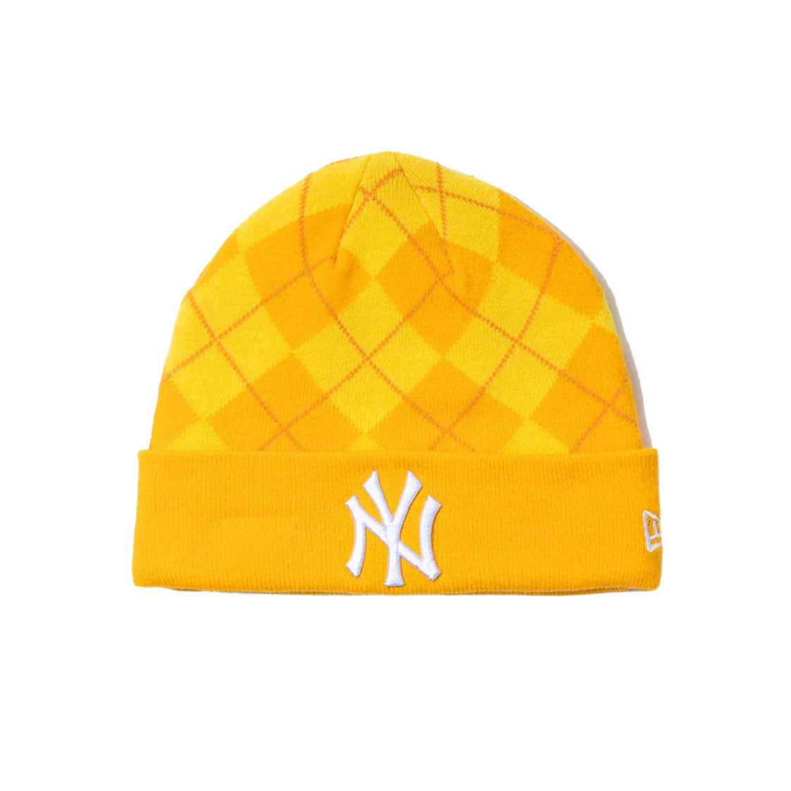 NEW ERA New York Yankees - ARGYLE KNIT YELLOW【13338434】