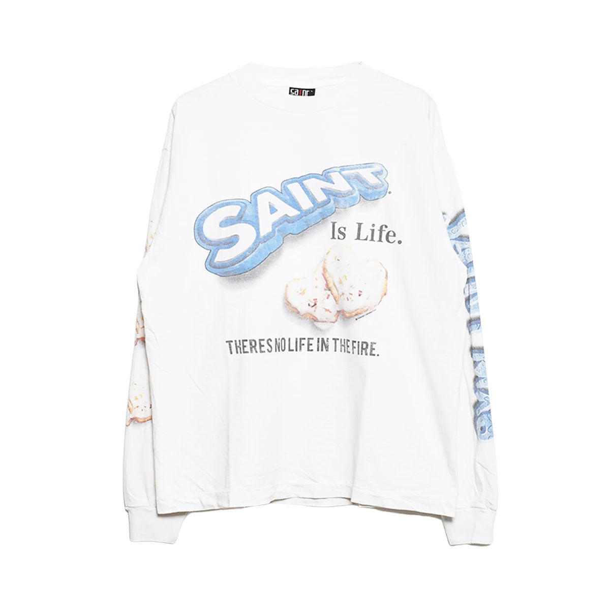 SAINT Mxxxxxx SA_LS TEE/HEART CKIE Saint Michael SA_LS TEE/HEART CKIE [SM-YS1-0000-C39]