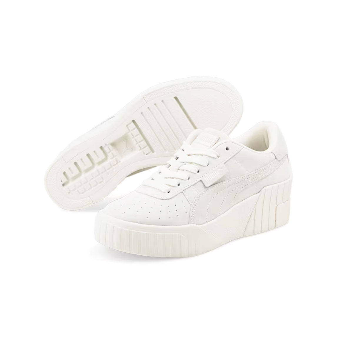 PUMA CALI WEDGE TONAL WMNS WHITE Puma Cali Wedge Tonal Women's White [385248-01]