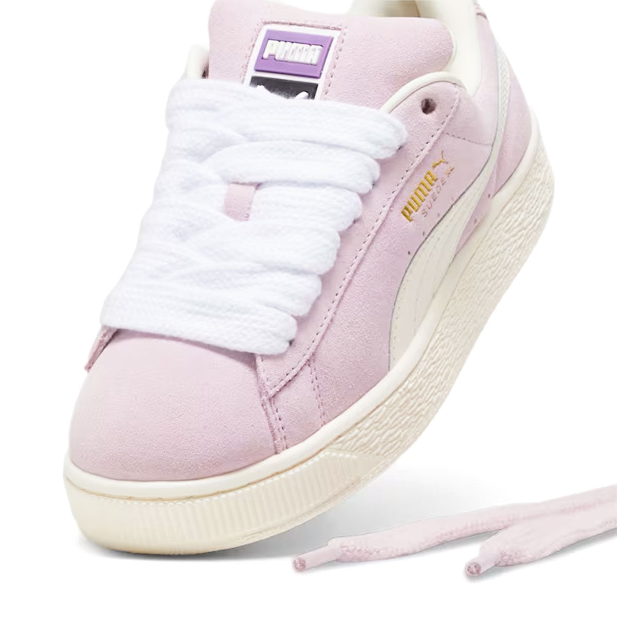 PUMA SUEDE XL GRAPEMIST/WARMWHT Puma Suede XL Grape Mist/Warm White [395205-08]