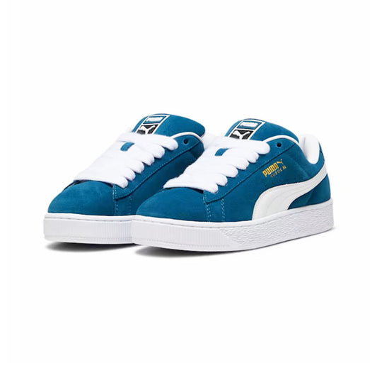 PUMA SUEDE XL OCEAN TROPIC WHT Puma Suede XL Ocean Tropic White [395205-06]