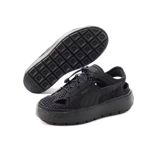 PUMA PLATFORM TRACE LITE MULE WMNZ BLACK Puma Platform Trace Light Mule Women's Black [382872-01]