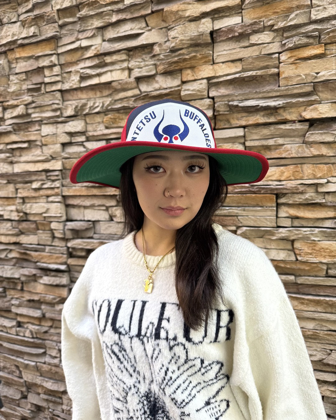 NEW ERA TARO OKAMOTO - FITTED LONG BRIM HAT 近鉄バファローズ MULTI【14683758】