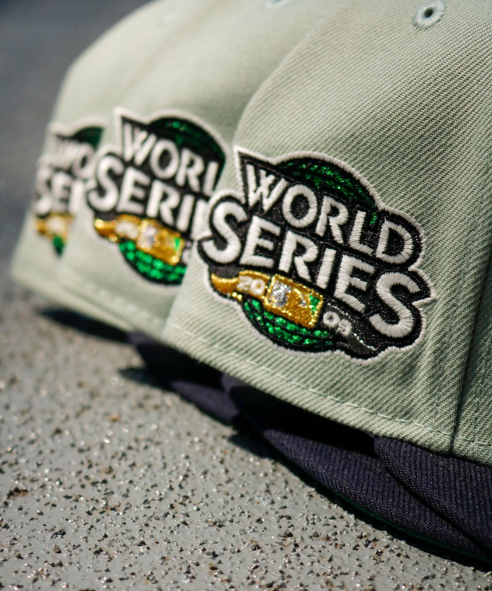 NEW ERA - New York Yankees 2009 World Series 59Fifty Mint/Navy