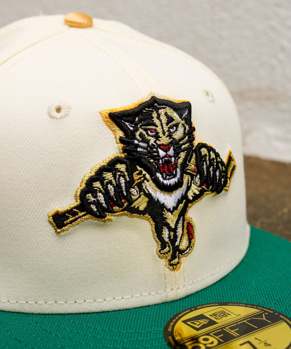 TY MATHIS NEW ERA - Florida Panthers 59FIFTY 20th Anniv. Chrome White/Green