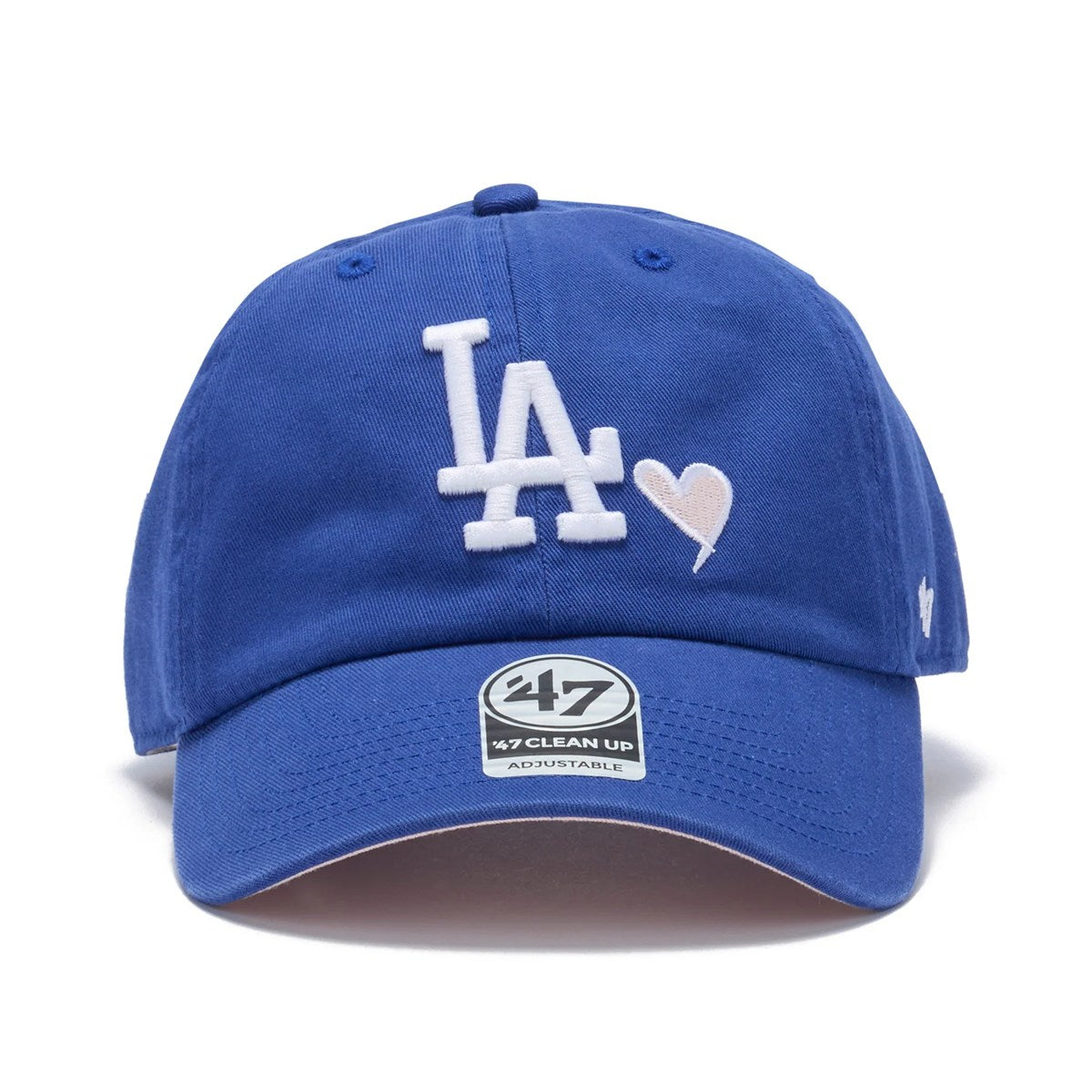 ’47 BRAND Los Angeles Dodgers - CLEAN UP Icon With Heart ROYAL 【14858409 47A B-ICONC12GWS-RY】