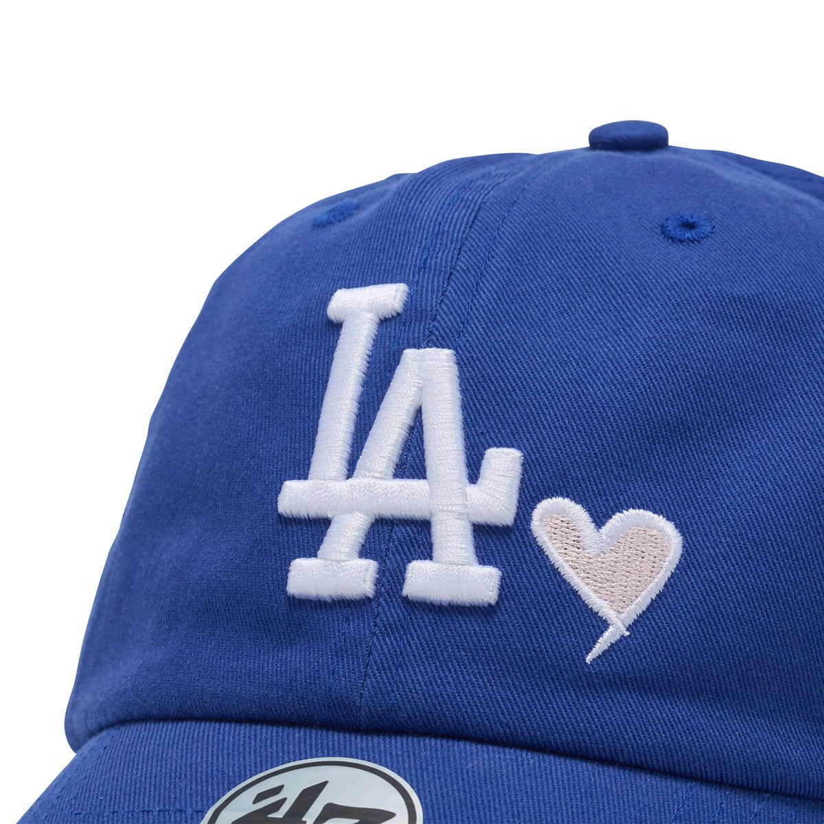 ’47 BRAND Los Angeles Dodgers - CLEAN UP Icon With Heart ROYAL 【14858409 47A B-ICONC12GWS-RY】