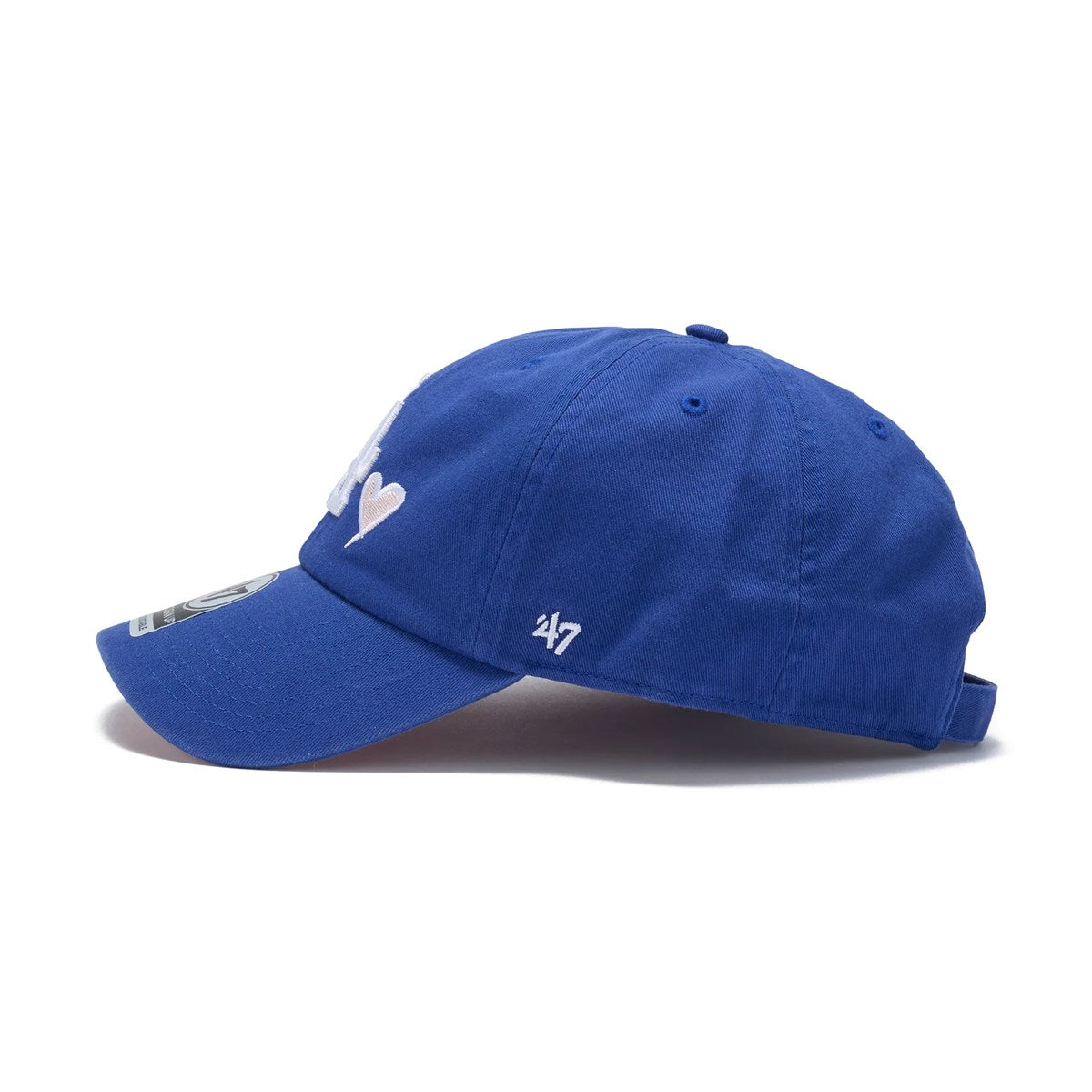 ’47 BRAND Los Angeles Dodgers - CLEAN UP Icon With Heart ROYAL 【14858409 47A B-ICONC12GWS-RY】